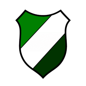 Farbenschild hellgrün-weiß-dunkelgrün