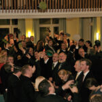 Buntbemützte Scharen auf dem 25. Stiftungsfest.